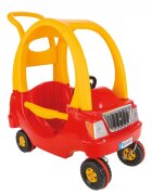 PILSAN Masinuta copii de impins Joker Car Red cu maner parental podea detasabil volan cu panou muzical recomandata copiilor intre 2 si 5 ani