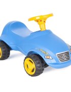 PILSAN Masinuta copii fara pedale Fast Car Blue cu claxon de la 3 ani pana la greutatea de 50 kg