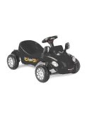 PILSAN Masinuta cu pedale pentru copii Herby Mare Negru Miscare liniara a pedalelor Greutate maxima admisa 25 kg Design prietenos Volan cu claxon