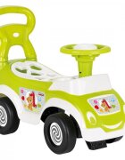 PILSAN Masinuta pentru copii fara pedale Ride-On Shape Sorter Car Green spatar cu functie de impingere spatiu de depozitare sub sezut 5 forme de sortat greutate maxima admisa 20 kg