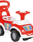 PILSAN Masinuta pentru copii fara pedale Smart Baby Red spatar cu functie de impingere spatiu de depozitare sub sezut greutate maxima admisa 20 kg