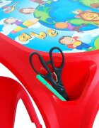 PILSAN Masuta cu doua scaunele King Study Table Red