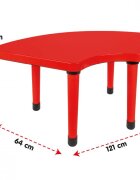 PILSAN Masuta cu inaltime reglabila Happy Table Red