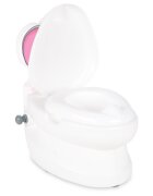 PILSAN Olita educationala muzicala Elefantel cu baza antialunecaresuport hartie igienica si vas colectare detasabildesign ergonomiccutie muzicala iluminata cu efect de sunet sifon