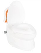 PILSAN Olita educationala muzicala Puppy cu baza antialunecaresuport hartie igienica si vas colectare detasabildesign ergonomiccutie muzicala iluminata cu efect de sunet sifon