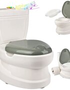 PILSAN Olita educationala pentru copii Cute cu CapacCutie muzicala Sunet sifon si lumini Baza cu 5 puncte antialunecare Suport hartie igienica Vas colectare detasabil Greutate admisa 25kg