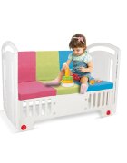 PILSAN Patut pentru bebelusi cu laterala detasabila Handy baby Cot