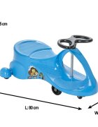 PILSAN PlasmaCar fara pedale Play Car Blue usor si portabil greutate maxim suportata 50kg