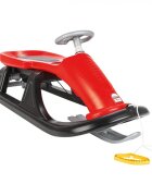 PILSAN Sanie pentru copii Super Snow Red cu volansistem de franaredesign ergonomicrezistenta la inghet -32gradegreutate admisa 100kgsnur cu maner inclus