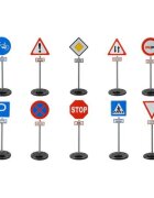 PILSAN Set 10 Semne de circulatie mari