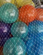 PILSAN Set 100 bile mici de 7 cm Pastel Multicolor Glitter