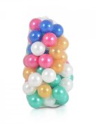 PILSAN Set 100 bile mici de 7 cm Pastel Multicolor Sidef
