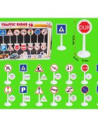 PILSAN Set 16 Semne de circulatie mini