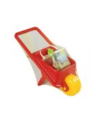 PILSAN Set roaba si jucarii pentru nisip Super Wheelbarrow Red