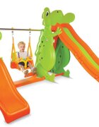 PILSAN Spatiu de joaca cu doua tobogane si leagan Playfull Dino