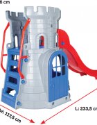 PILSAN Spatiu de joaca cu tobogan Castle Slide Blue