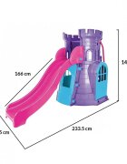 PILSAN Spatiu de joaca cu tobogan Castle Slide purple