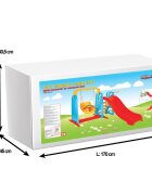 PILSAN Spatiu de joaca cu tobogan si leagan Wavy Slide