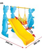 PILSAN Spatiu de joaca Dino Swing and Slide Set