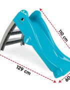 PILSAN Tobogan cu sistem de atasare la apa Dolphin Water Slide Albastru