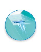 PILSAN Tobogan pliabil cu sistem atasare furtun cu apa Wavy water