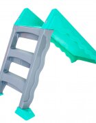 PILSAN Tobogan pliabil cu sistem atasare furtun cu apa Wavy water Green