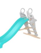 PILSAN Tobogan pliabil pentru copii Dolphin cu conectare la apautilizare interiorexteriorcapacitate maxima 50 kgvarsta 2ani+