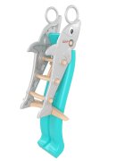 PILSAN Tobogan pliabil pentru copii Dolphin cu conectare la apautilizare interiorexteriorcapacitate maxima 50 kgvarsta 2ani+