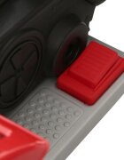 PILSAN Tractor electric pentru copii Active 45W Red din plastic rezistent cu pedala de accelerare frana scaun reglabil in 6 pozitii claxon lumini viteza maxima 3 kmh dimensiune 51 x 95 x 51 cm