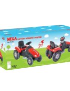 PILSAN Tractor electric pentru copii Mega Green 70W 12V cu schimbator viteza claxon scaun reglabil Faruri functionale sarcina maxima admisa 60 kg dimensiune 53 x 114 x 64 cm