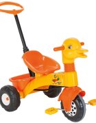 PILSAN Tricicleta pentru copii Duck Yellow sistem roata libera control al directiei spatiu de depozitare greutate admisa 35 kg
