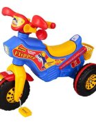 PILSAN Tricicleta pentru copii Flipper cu claxon si cosulet greutate maxima suportata 50 kg