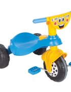 PILSAN Tricicleta pentru copii Smart Blue cu pedaledesign ergonomic si durabilroti rezistenteusor de manevrat de la 3 ani pana la 35 kgclaxon inclus
