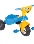 PILSAN Tricicleta pentru copii Smart Blue cu pedaledesign ergonomic si durabilroti rezistenteusor de manevrat de la 3 ani pana la 35 kgclaxon inclus