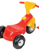 PILSAN Tricicleta pentru copii Smart Red cu pedaledesign ergonomic si durabilroti rezistenteusor de manevrat de la 3 ani pana la 35 kgclaxon inclus