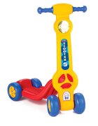PILSAN Trotineta pentru copii de la 3 ani cu claxon si baza stabila Mini Scooter Red