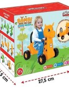 PILSAN Vehicul Ride On fara pedale Bambi cu spatar inaltmanere ergonomicerecomandat de la 12 luni