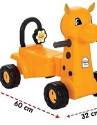 PILSAN Vehicul Ride On fara pedale Bambi cu spatar inaltmanere ergonomicerecomandat de la 12 luni