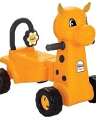 PILSAN Vehicul Ride On fara pedale Bambi cu spatar inaltmanere ergonomicerecomandat de la 12 luni