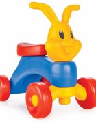 PILSAN Vehicul ride on fara pedale pentru copii Bunny Friends Blue din plastic durabilpiese demontabilemanere tip urechiuseroti din plastic rezistentde la 3 anigreutate admisa 35kgin geanta