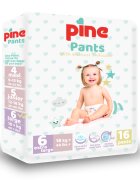 Pine Scutece tip chilot pentru bebelusi Pants Pachet Eco Extra Large +18 kg x 16 buc