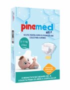 PineMed Scutece pentru copii cu punga de colectare a urinei 5-11 kg 2 bucati