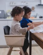 PLAN TOYS Scaun de masa negru