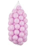 PlayCity Set 500 bile din plastic diametru 7 cm Premium Pink