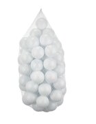 PlayCity Set 500 bile din plastic diametru 7 cm White