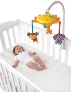 Playgro Carusel muzical cu proiector lumea junglei