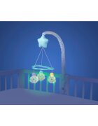 Playgro Carusel muzical cu stelute si norisori Dreamtime Soothing Light Up Mobile