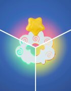 Playgro Carusel muzical cu stelute si norisori Dreamtime Soothing Light Up Mobile