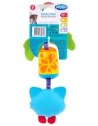 Playgro Jucarie carucior sau scaun auto 0 luni+ Cheeky Chime Rocky Racoon