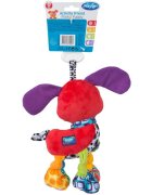Playgro Jucarie carucior sau scaun auto cu inele pentru dentitie Activity Friend Pooky Puppy